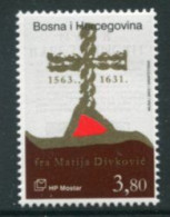 BOSNIA HERCEGOVINA (CROAT) 2003 Divkovic Birth Anniversary MNH / **.  Michel 113 - Bosnië En Herzegovina