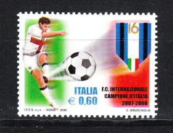 Italia   -   2008. F.C. Internazionale Milano Campione 2007-08.  MNH - Clubs Mythiques