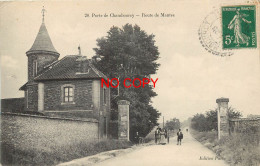 78 Porte De CHAMBOURCY. Attelage Route De Mantes 1914 Carte Devenue Assez Rare... - Chambourcy