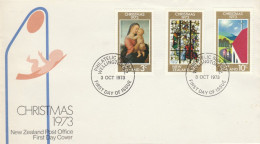 FDC NEW ZEALAND 1973 (EX879 - Lettres & Documents