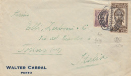 LETTERA  1934 PORTOGALLO TIMBRO ARRIVO TORINO (EX770 - Briefe U. Dokumente