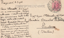 CARTOLINA AUSTRIA - PRAGA 1906 (EX755 - Covers & Documents