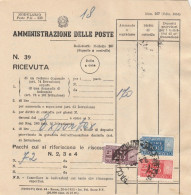 RICEVUTA PACCHI POSTALI 1955 (EX675 - Postpaketten