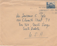 LETTERA DIRETTA STATI UNITI DA BULGARIA 1949 TIMBRO SOFIA (EX441 - Briefe U. Dokumente