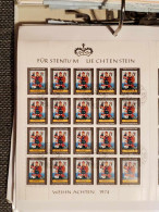 1974 St.Florian Bogen Postfrisch Bogen Ersttagsstempel - Storia Postale