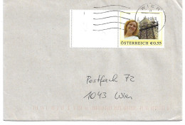 2351j: PM "Maria Vor Notre Dame 8004547" Auf Brief - Storia Postale