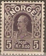 NORUEGA YVERT NUM. 87 * NUEVO CON FIJASELLOS - Unused Stamps