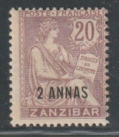 ZANZIBAR - N°50 * (1902-03) - Unused Stamps