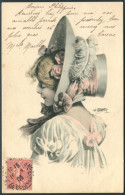 W. Braun - Jolie Femme Au Chapeau - A.S.W. Serie: Maienthau Rosée Du Mai - Voir 2 Scans - Braun, W.