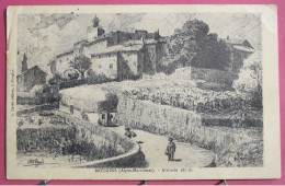 06 - Mougins - Altitude 260m - Caval éditeur - 1912 - Eau Forte - Mougins