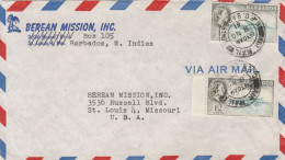 Barbados 1961 Cover Mailed - Barbados (...-1966)