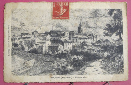 06 - Mougins - Altitude 260m - Caval éditeur - 1908 - Eau Forte - Mougins