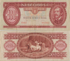 Hungary 100 Forint 1992 P-174a  Banknote Europe Currency Hongrie Ungarn #5209 - Hongrie