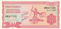 BANCONOTA BURUNDI 20 UNC (HB930 - Burundi