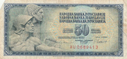 BANCONOTA JUGOSLAVIA 50 VF (HB451 - Yougoslavie