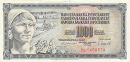 BANCONOTA JUGOSLAVIA 1000 AUNC (HB394 - Yougoslavie