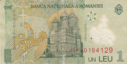 BANCONOTA ROMANIA 1 VF (HB399 - Roumanie