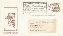 LETTERA GERMANIA 1982 HERMANN SIEGER (HB282 - Storia Postale