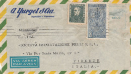 LETTERA BRASILE DIRETTA FIRENZE TIMBRO ARRIVO (HB183 - Cartas & Documentos