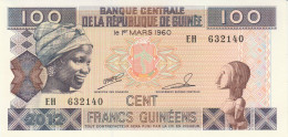 BANCONOTA GUINEA 100  UNC (HB375 - Guinée