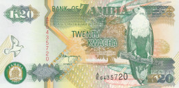 BANCONOTA ZAMBIA 20 UNC (HB907 - Zambie