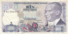 BANCONOTA TURCHIA 1000 VF (HB868 - Türkei