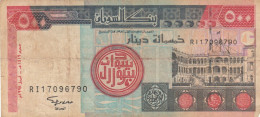 BANCONOTA SUDAN 500 DINARI VF (HB921 - Sudan