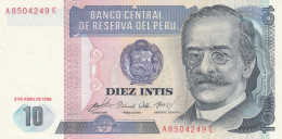 BANCONOTA PERU 10 UNC (HB718 - Perù