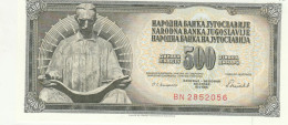 BANCONOTA JUGOSLAVIA 500 UNC (HB975 - Yougoslavie