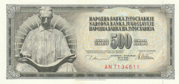 BANCONOTA JUGOSLAVIA 500 UNC (HB977 - Yougoslavie