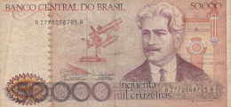 BANCONOTA BRASILE 50000 VF (HB941 - Brésil