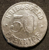 ALLEMAGNE - GERMANY - 50 Pfennig Heidelberg ( 1919 - 1920 ) - Funck# 203.4 - ( KRIEGSGELD ) - Notgeld