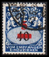 1932. DANZIG. PORTOMARKE. 40 (Pf.) Overprinted 5 In Red.
 - JF539127 - Postage Due
