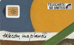FRANCE F12 TELECOM MA PLANETE Utilisée Trés Propre , Pas De Rayure - 1987