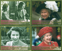 98687 MNH ANTARTIDA BRITANICA 2002 50 ANIVERSARIO DEL ACCESO AL TRONO DE LA REINA ISABEL II - Unused Stamps