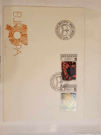 1972 Ersttagsbrief Europamarken - Brieven En Documenten