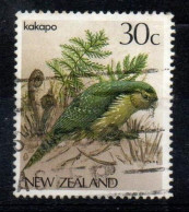 # NUOVA ZELANDA NEW ZEALAND - 1988 - Strigops Habroptilus (Kakapo) - Bird Uccelli - Used Stamp - Usati