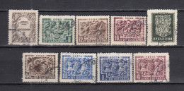 Bulgaria 1952 - Bas-relefs Du Monastire De Rila, Mi-Nr. 835/43, Used - Used Stamps