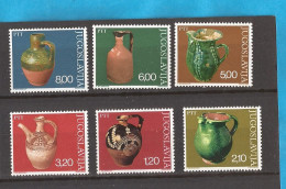 10-24 D   1976. JUGOSLAVIJA MNH ARTE MUSEUMSEXPONATE - Museums