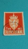 NORVEGE - NORGE - Timbre 1972 : Héraldique - Armoiries De L'Etat - Usati