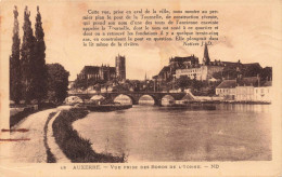 FRANCE - 89 - Auxerre - Vue Prise Des Bords De L'Yonne - Carte Postale Ancienne - Auxerre