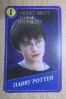 SUPER U MOMENTS MAGIQUES HARRY POTTER CARTE Neuve PRIVET DRIVE ET LES DURSLEY N° 1 HARRY POTTER - Otros & Sin Clasificación