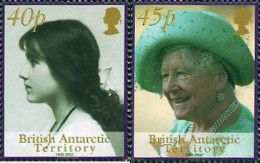 99222 MNH ANTARTIDA BRITANICA 2002 HOMENAJE A LA REINA MADRE - Unused Stamps