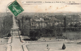 FRANCE - Maisons Lafitte - Panorama Sur La Route De Paris - ND Phot - Carte Postale Ancienne - Maisons-Laffitte