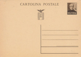 INTERO POSTALE C.30 RSI MAZZINI 1944-CAT.LASER 108 (HC94 - Postwaardestukken