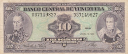 BANCONOTA VENEZUELA 10 EF (HC1762 - Venezuela