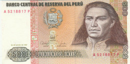 BANCONOTA PERU' 500 UNC (HC1742 - Perú