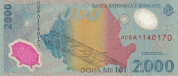 BANCONOTA ROMANIA 2000 VF (HC1720 - Roumanie