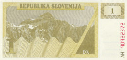 BANCONOTA SLOVENIA 1 UNC (HC1691 - Slovenië