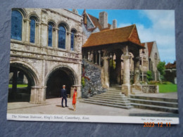 THE NORMAN STAIRCASE  KING'S SCHOOL - Canterbury